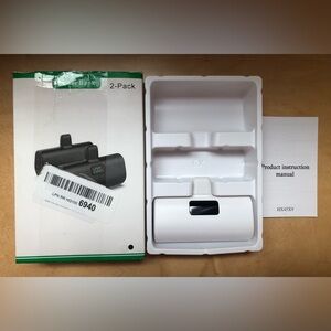 iPhone External Phone Power Bank (White) Portable Charger 5200mAh HX45X9